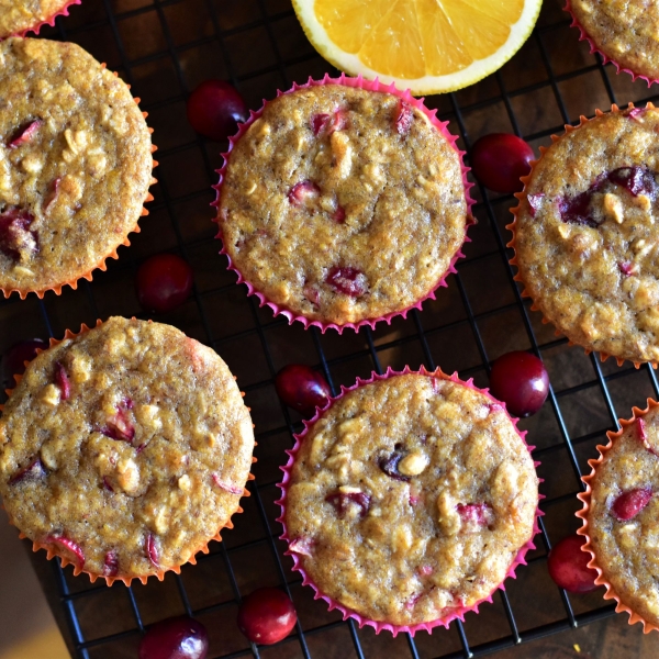 Cranberry Oatmeal Muffins