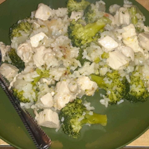 Lemon-Parmesan Chicken and Rice Bowl