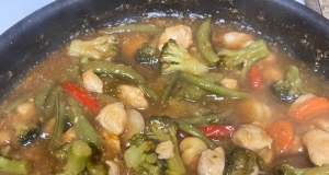 Orange Chicken and Vegetable Stir-Fry