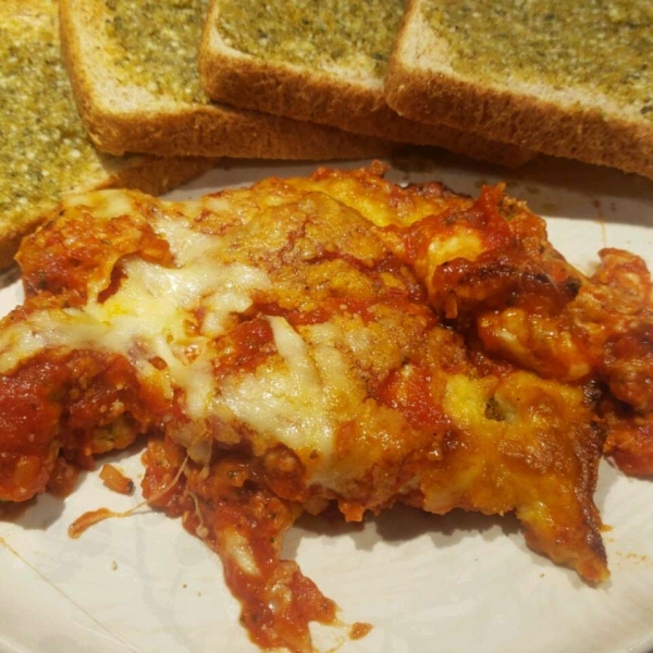 Crunchy Eggplant Parmesan