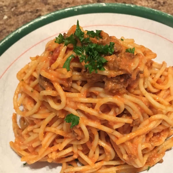 Spaghetti a la Philly