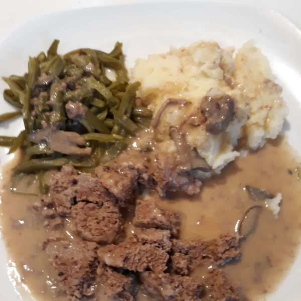 Slow Cooker Salisbury Steak