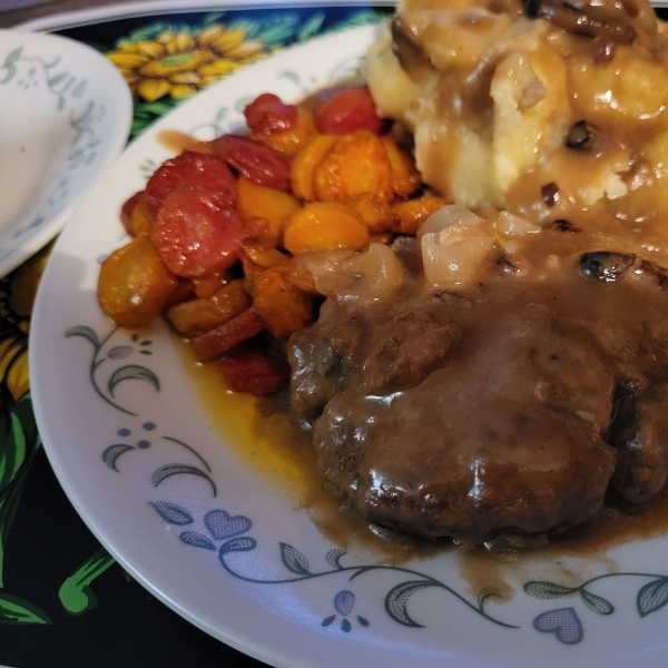 Slow Cooker Salisbury Steak
