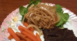 Grilled Stout Skirt Steak