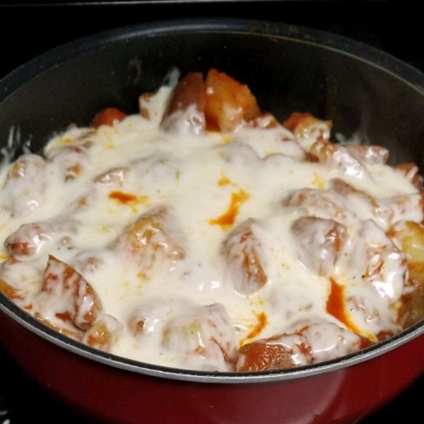 Slow Cooker Pizza Potatoes