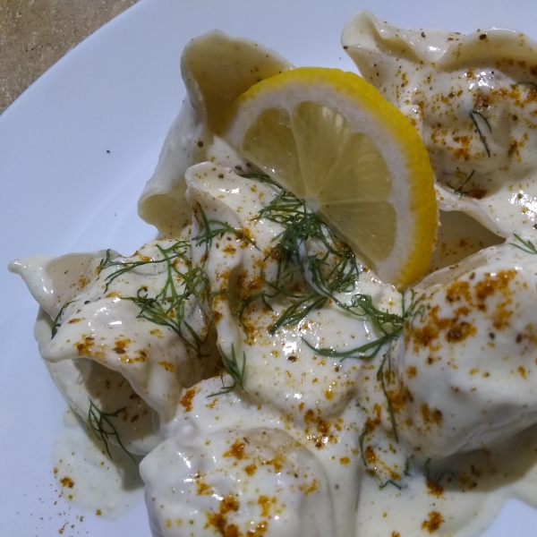 Easy Crab Tortellini