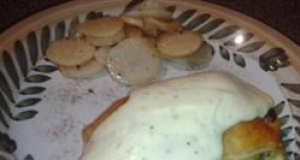 Chicken Florentine in Puff Pastry