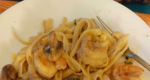 Blackened Shrimp Stroganoff