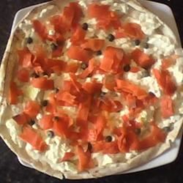 Smoked Salmon Pizette