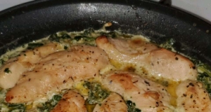 Creamy Chicken with Spinach