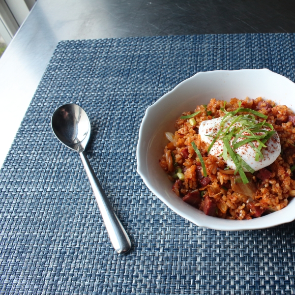 Corned Beef Kimchi Fried Rice