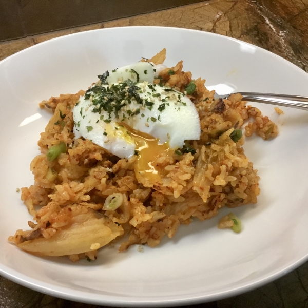 Corned Beef Kimchi Fried Rice