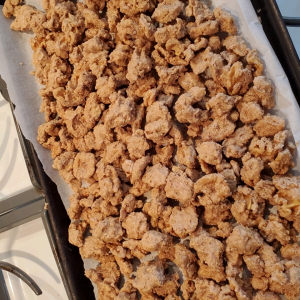 Crusted Cinnamon Walnuts