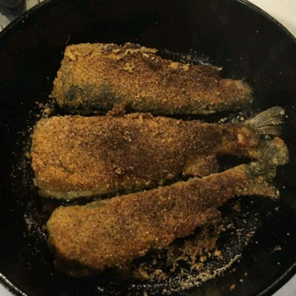 Pan-Fried Whole Trout