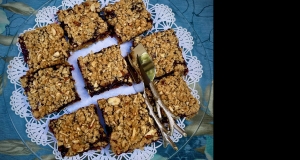 Fresh Blackberry Crumble Bars