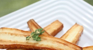 Butter Fried Parsnips