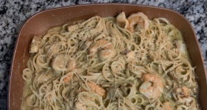 Creamy Pesto Shrimp