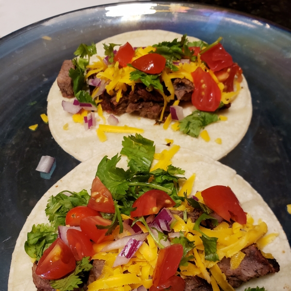 Taqueria Style Tacos - Carne Asada