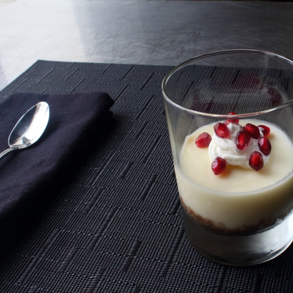 Lemon Gingersnap Posset