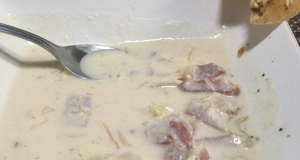Quick Creamy Reuben Soup