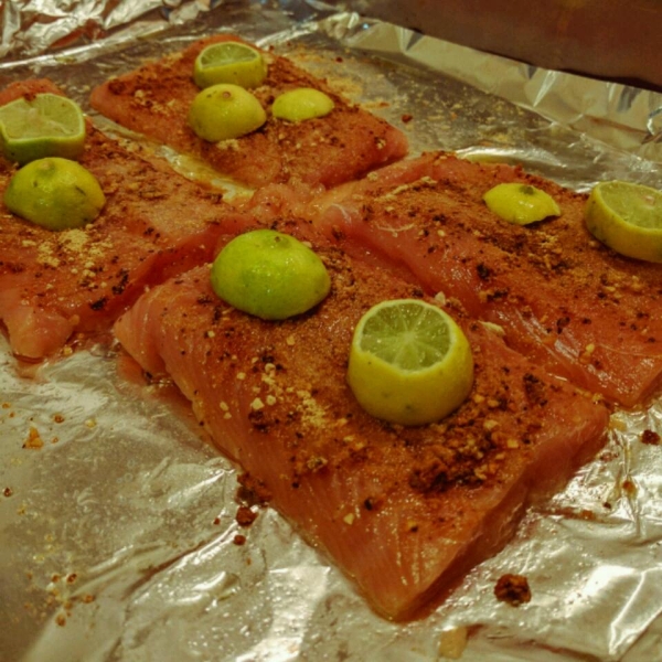 Ginger and Lime Salmon