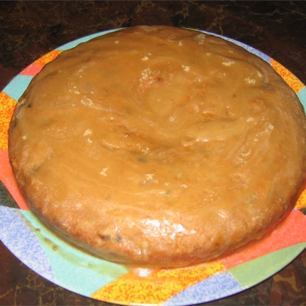 Rum Cranberry Applesauce Bundt Cake
