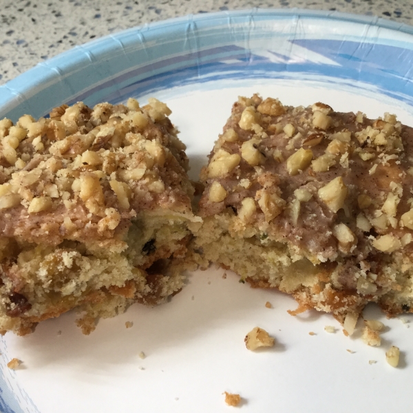 Zucchini-Coconut Cookie Bars