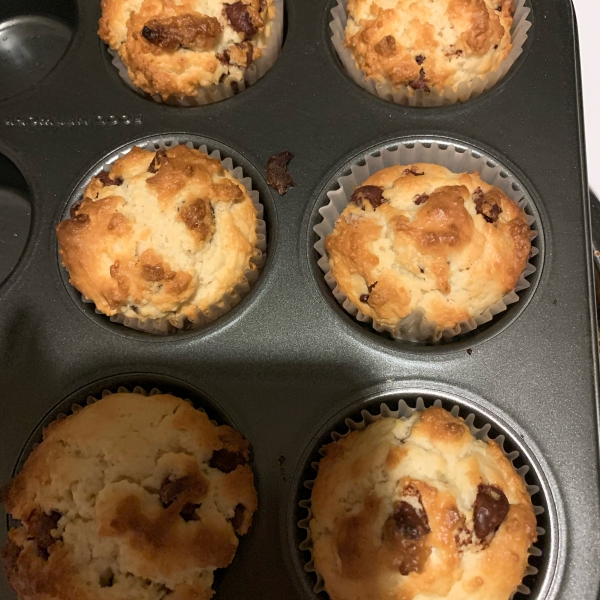 Chocolate Chip Cream Cheese Muffins