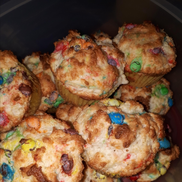 Chocolate Chip Cream Cheese Muffins