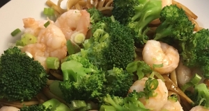 Shrimp and Peanut Butter Noodles