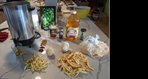 Homemade Hot Apple Cider