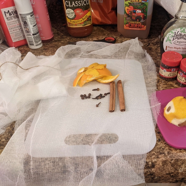 Homemade Hot Apple Cider