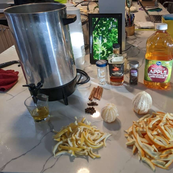 Homemade Hot Apple Cider