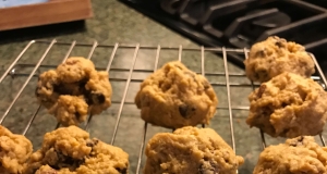 Chickpea Flour Chocolate Chunk Cookies (With Peanut Butter and Oats)