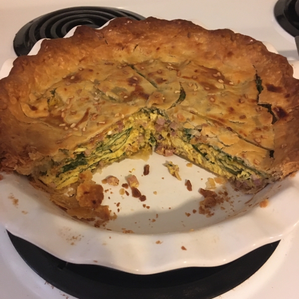 Breakfast Sausage Pot Pie