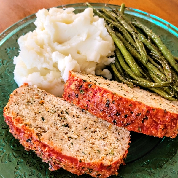 Italian-Flavored Turkey Meatloaf