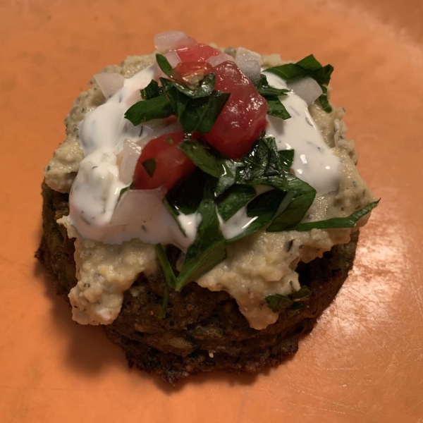 Sean's Falafel and Cucumber Sauce