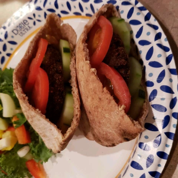 Sean's Falafel and Cucumber Sauce