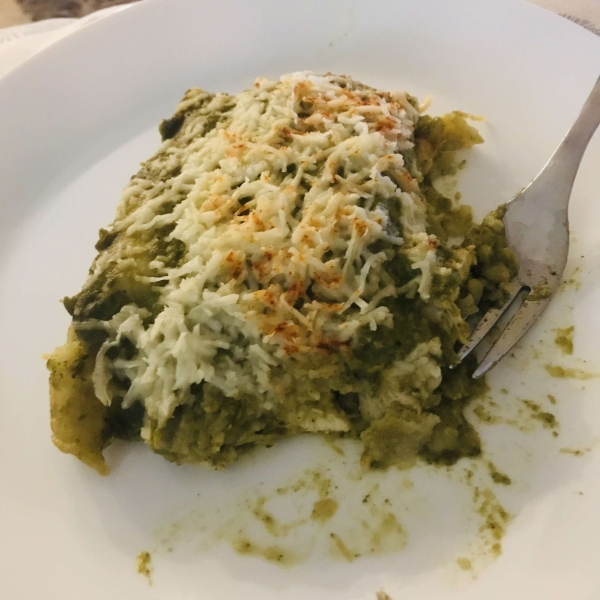Poblano Chile Enchiladas