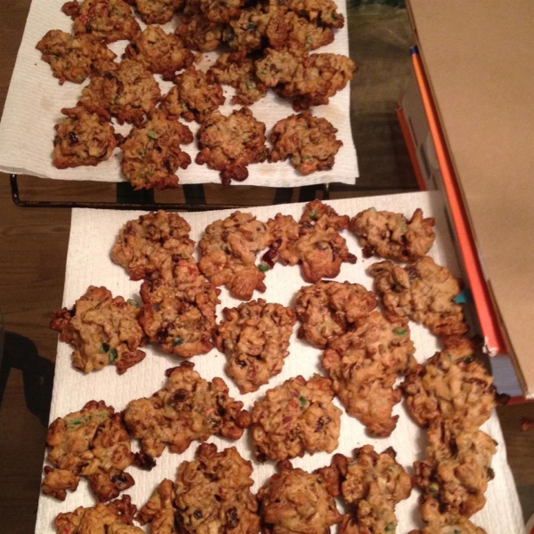 My Grandma's Fruitcake Cookies