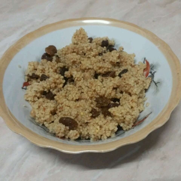 Hot Breakfast Couscous