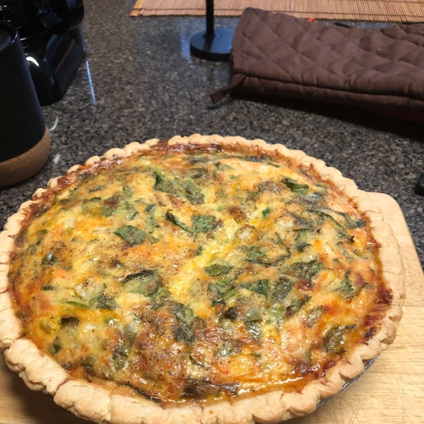 Salmon Quiche