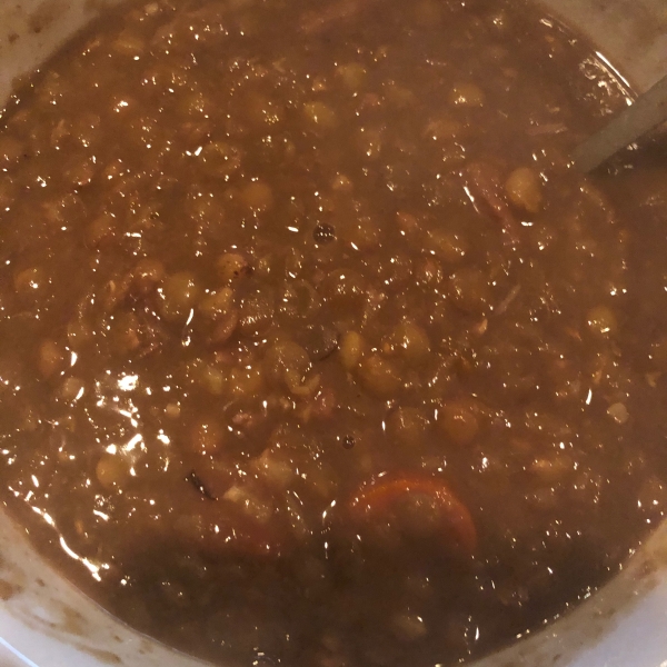 Beef and Lentil Soup