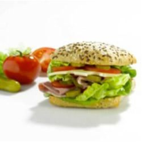 Ham Sandwich with Crunchy Maille® Cornichons