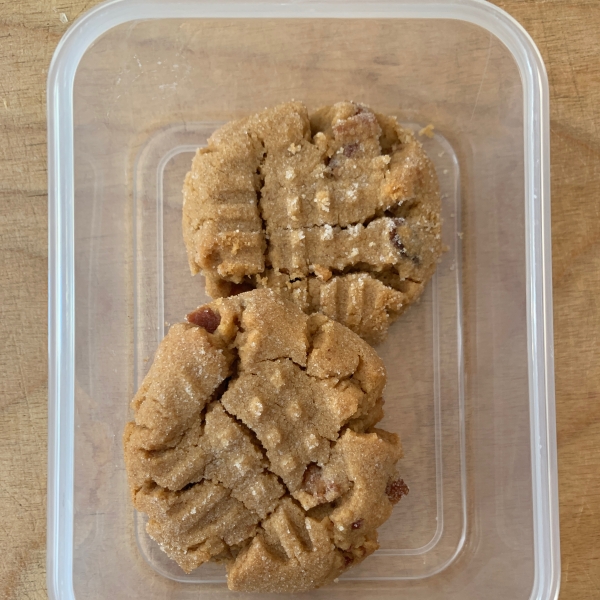 Peanut Butter Bacon Cookies