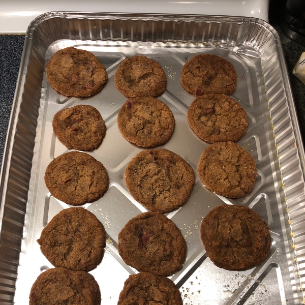 Peanut Butter Bacon Cookies