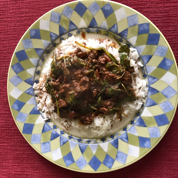 Slow Cooker Thai Curried Beef