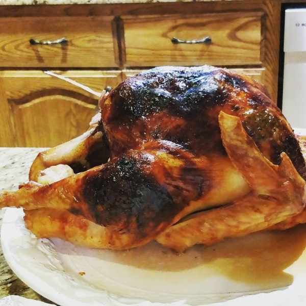 Orange and Maple Glazed Turkey