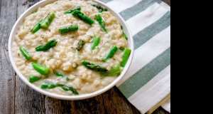 Instant Pot Asparagus Risotto