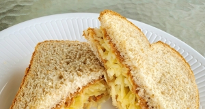 Peanut Butter and Apple Sandwich